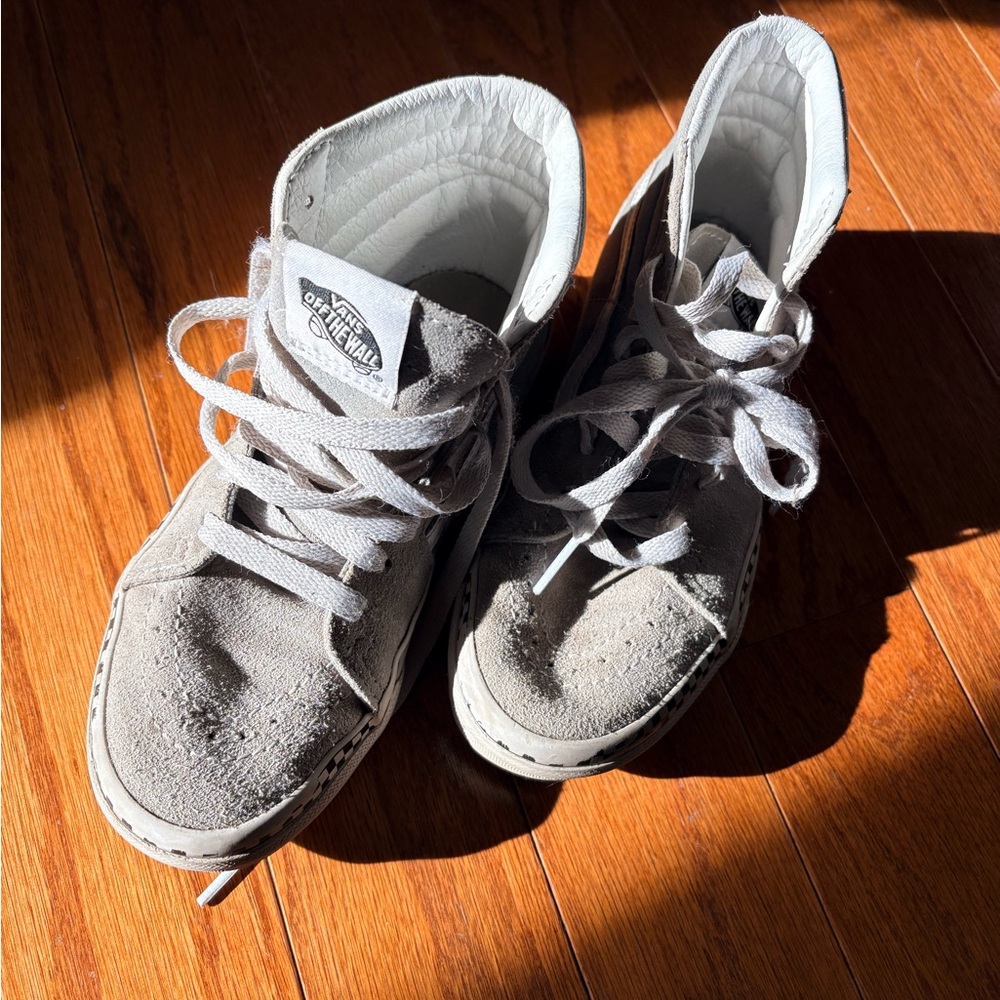Vans Kids High-Top Sneakers in Gray